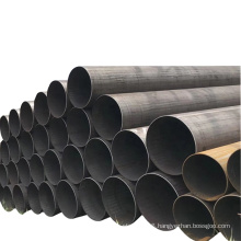 ERW steel pipe ASTM Q235 SS400 5.8m 6m 12m used for oil pipe casing linepipe in petroleum and natutal gas